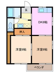 ドミール水谷の物件間取画像